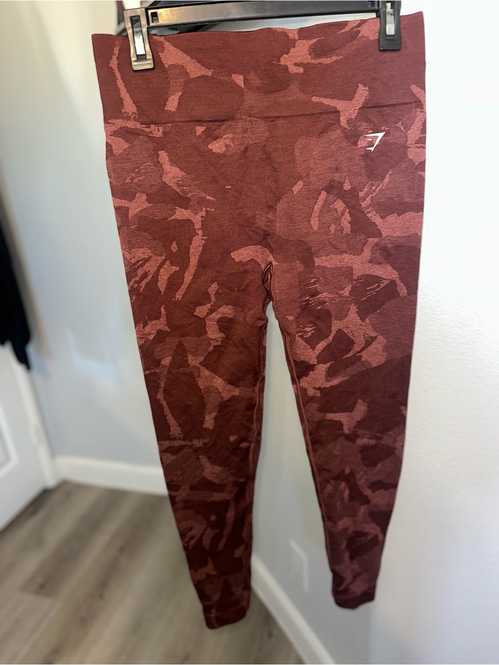 Gymshark Rust Camo High-Rise Leggings XL